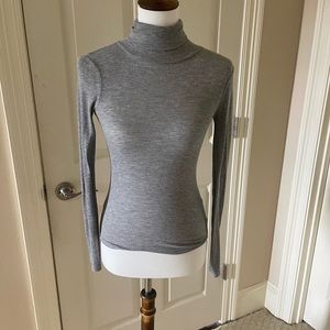 Light Grey Turtle Neck Sweater